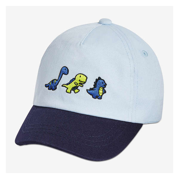 Baby Boys' Embroidered Baseball Cap - Pastel Blue